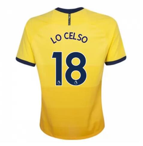 Tottenham Hotspur Football Kit Third Soccer Jersey LO CELSO 18 2020/21